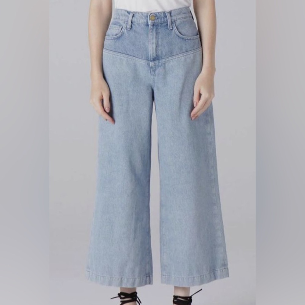 Triarchy Women's Blue Two Tone Lone Ranger Jeans - Size 29